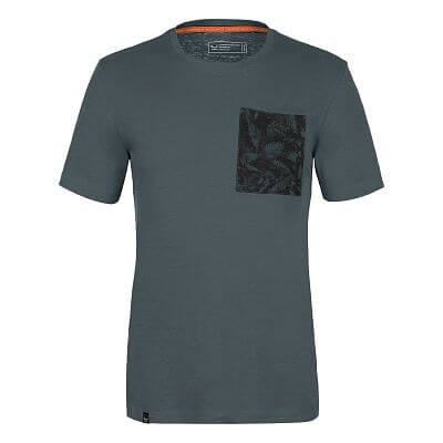 Salewa Puez Hemp Pocket T-Shirt M onyx