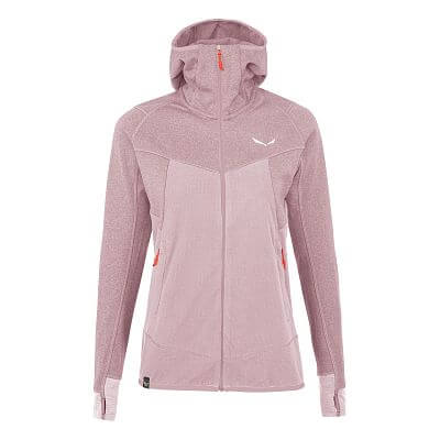 Salewa Puez Hybrid PL Hooded Jacket W zephyr melange