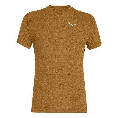 Salewa Puez Melange Dry T-Shirt M golden brown melange