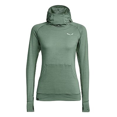 Salewa Puez Melange Dry W Hoody feldspar green melange