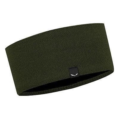 Salewa Puez Merino Headband dark olive