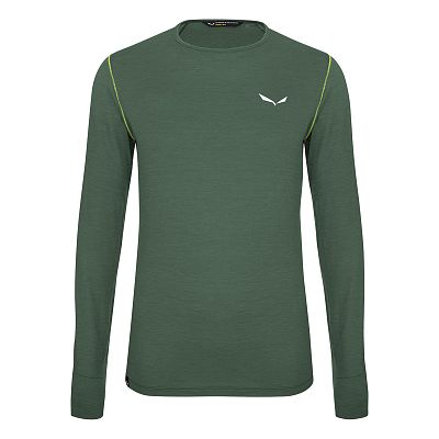 Salewa Puez Pedroc Wool LS Tee M deep forest