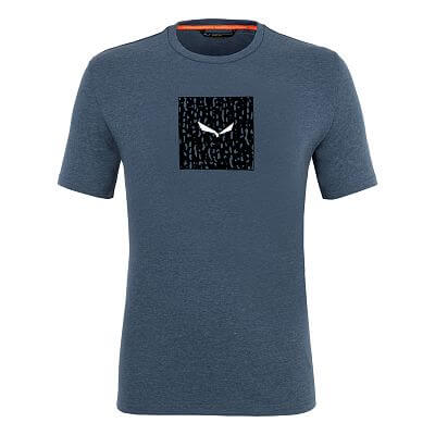 Salewa Pure Box Dry T-Shirt M dark denim melange