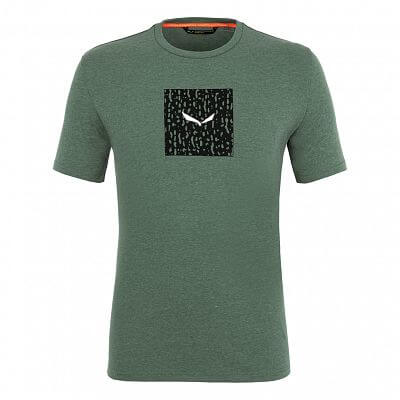 Salewa Pure Box Dry T-Shirt M raw green melange