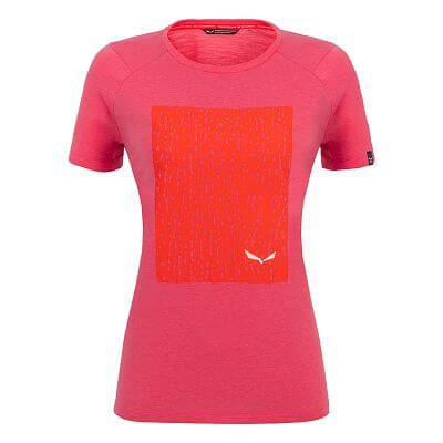 Salewa Pure Box Dry T-Shirt W calypso coral