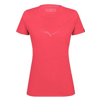 Salewa Pure Eagle Sketch AM W T-shirt calypso coral