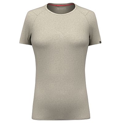 Salewa Pure Eagle Sketch AM W T-shirt oatmeal melange