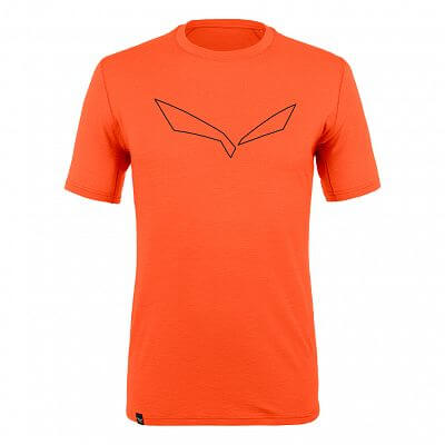 Salewa Pure Logo AMR T-SRT M red orange