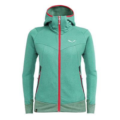 Salewa Pure Mountain Dry W Full-zip Hoody feldspar green mel