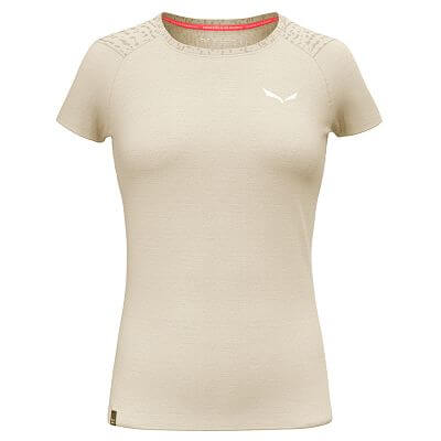 Salewa Pure Salamander AM T-Shirt W oatmeal melange