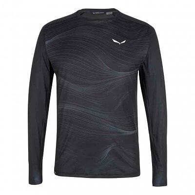 Salewa Seceda Dry L/S Tee M black out