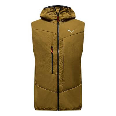 Salewa Sella Durastretch/Tirolwool Hybrid Vest M golden brown
