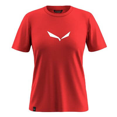 Salewa Solid Dry T-Shirt W flame new logo