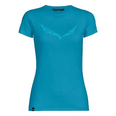 Salewa Solid Dry W SS Tee maui malta melange