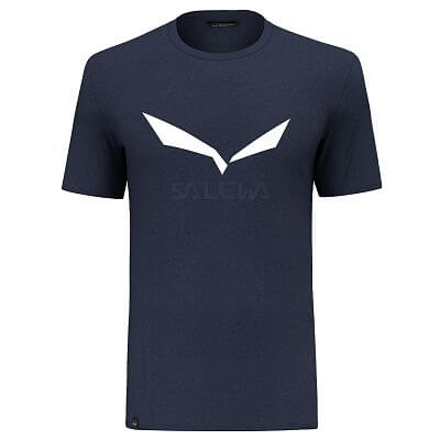 Salewa Solidlogo Dry T-Shirt M navy blazer
