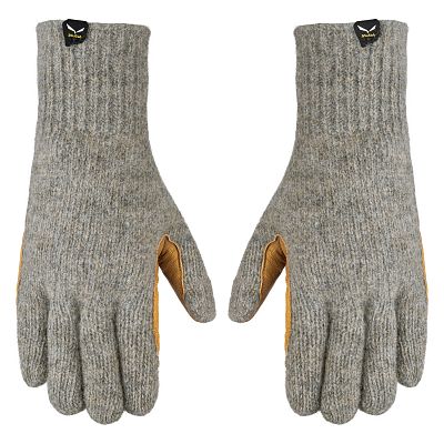 Salewa Walk Wool Gloves grey