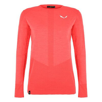 Salewa Zebru Medium Warm AMR Tee W fluo coral