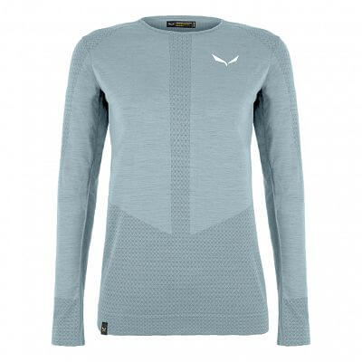 Salewa Zebru Responsive LS Tee W flint stone