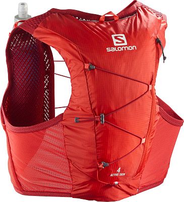 Salomon Active Skin 4 Set valiant poppy / red dahlia