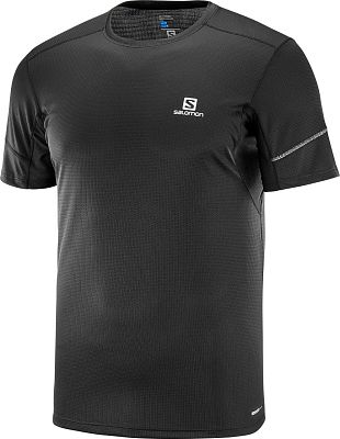 SALOMON Agile SS Tee M black