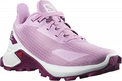 Salomon Alphacross Blast J orchid/white/plum caspia