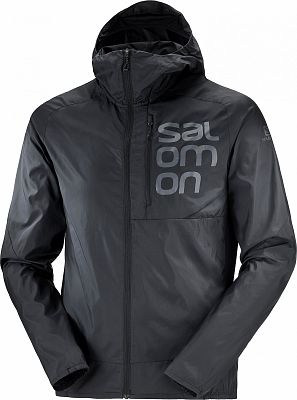 Salomon Bonatti Cross FZ Wind Hoodie M black