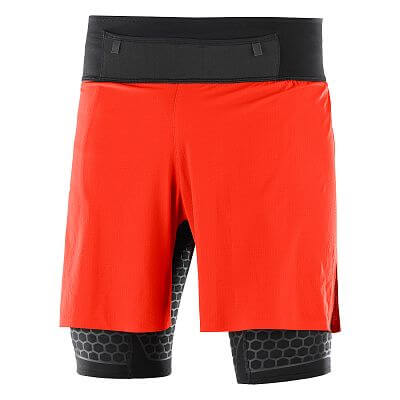 Salomon EXO Twinskin Short M fiery red