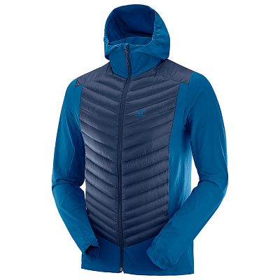 SALOMON Haloes Down Hybrid Hoodie poseidon/night