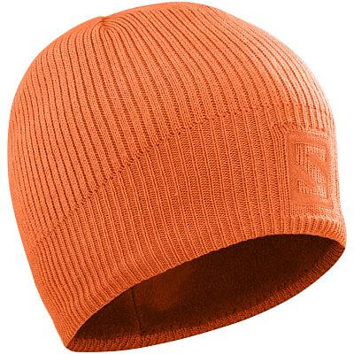 Salomon Logo Beanie mecca orange/carnelian