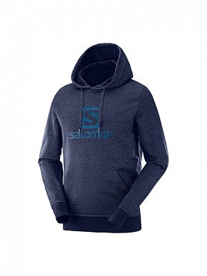 SALOMON Logo Hoodie M night sky