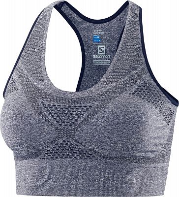 SALOMON Medium Impact Bra graphite