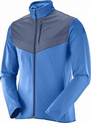 Salomon Pulse Mid Aero Jacket M byconos blue