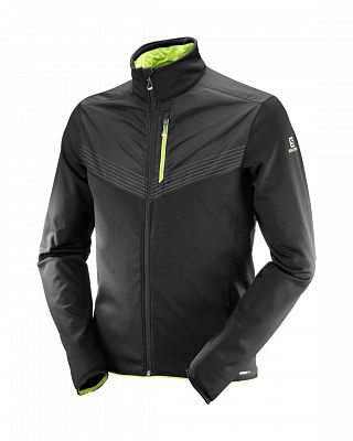 SALOMON Pulse Mid Aero JKT M black