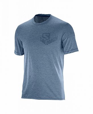 SALOMON Pulse SS Tee M dress blue