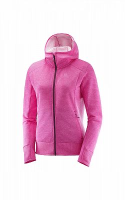 SALOMON Right Nice Mid Hoodie W rose violet