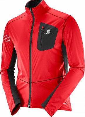 SALOMON RS Softshell JKT M matador/black