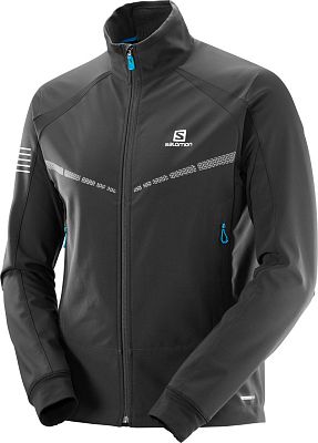 SALOMON RS Warm Softshell JKT M black