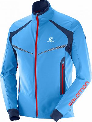 SALOMON RS Warm Softshell JKT M hawaiian surf