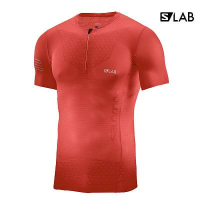 Salomon S/LAB EXO HZ SS Tee M racing red