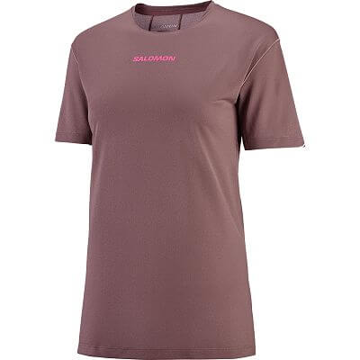 Salomon Sense Aero Limited Courtney Edition Tee W rose taupe