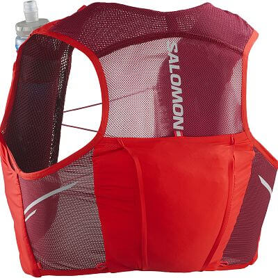 Salomon Sense Pro 2 with flasks fiery red / cabern