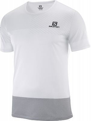 Salomon Sense Tee M white/black/alloy