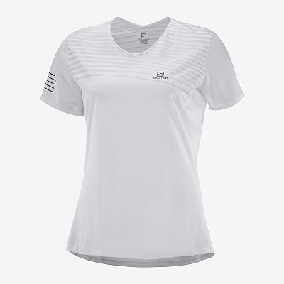 SALOMON Sense Tee SS W white