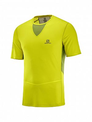 SALOMON Sense Ultra Tee M citronelle/avoca