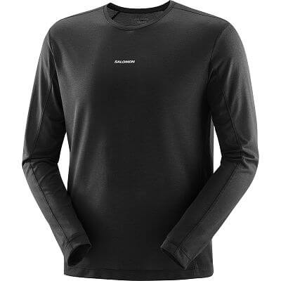 Salomon SHAKEout Core LS Tee M deep black