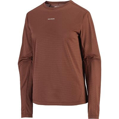 Salomon SHAKEout Core LS Tee W burnt umber