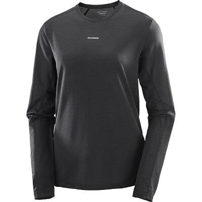 Salomon SHAKEout Core LS Tee W deep black