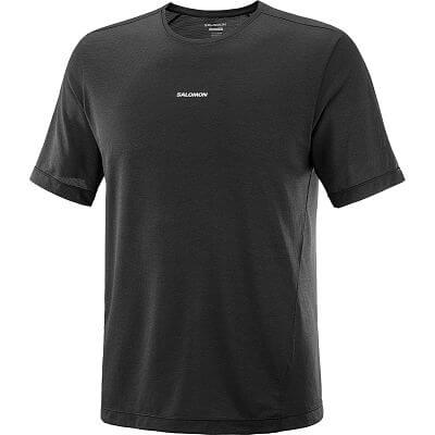 Salomon SHAKEout Core SS Tee M deep black