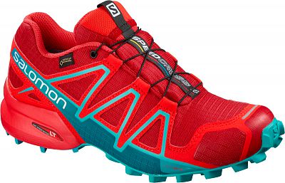 SALOMON SPEEDCROSS 4 GTX® W BARBADOS C/POPPY RED