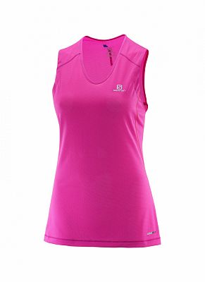 SALOMON Trail Runner Sleeveless Tee W rose viole